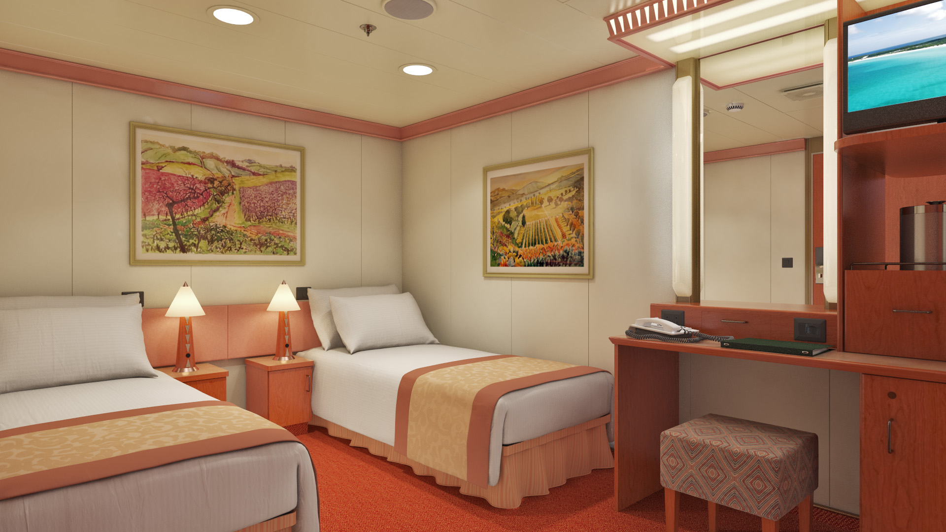 Interior Stateroom