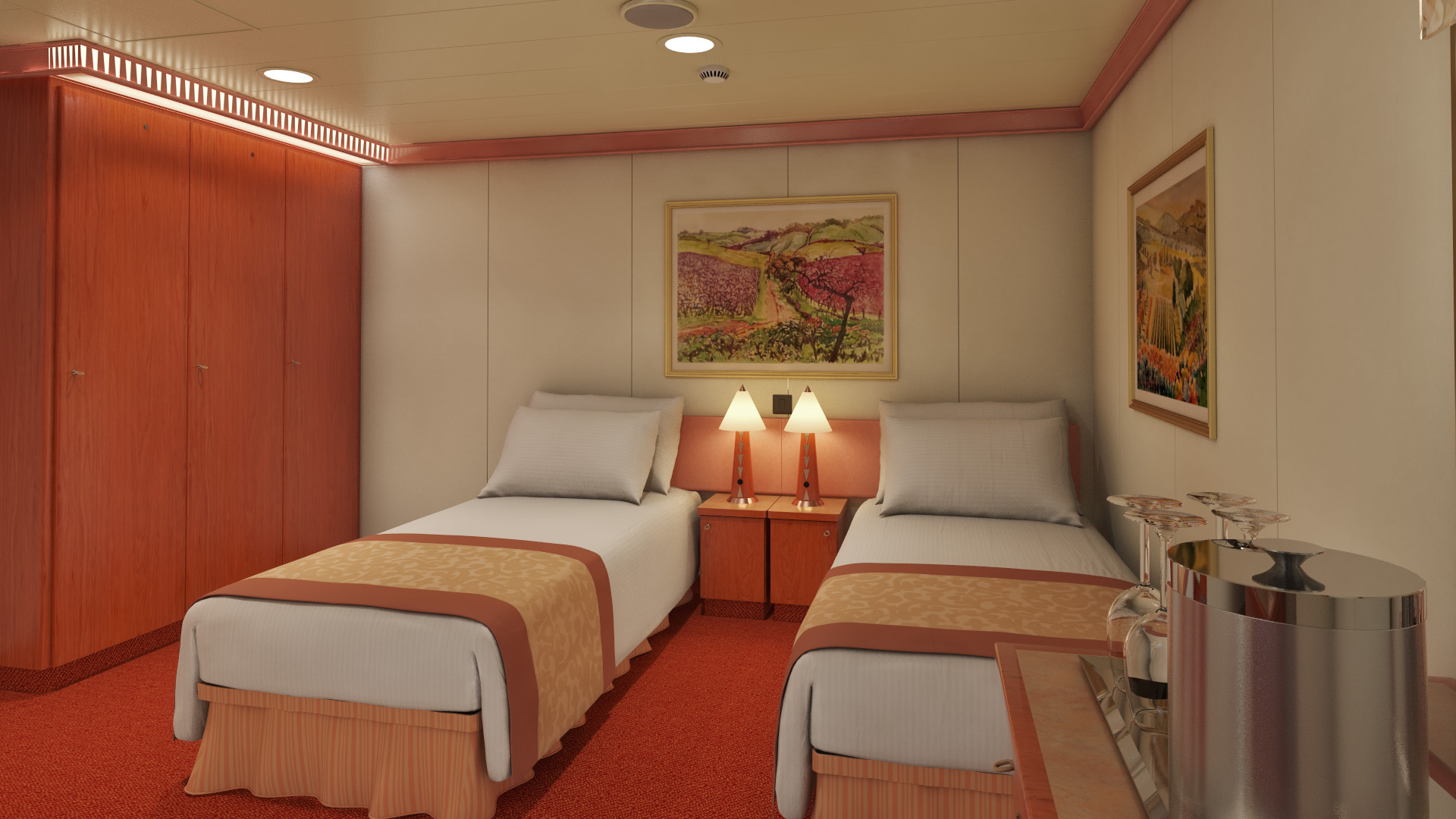 Interior Stateroom obstructed view