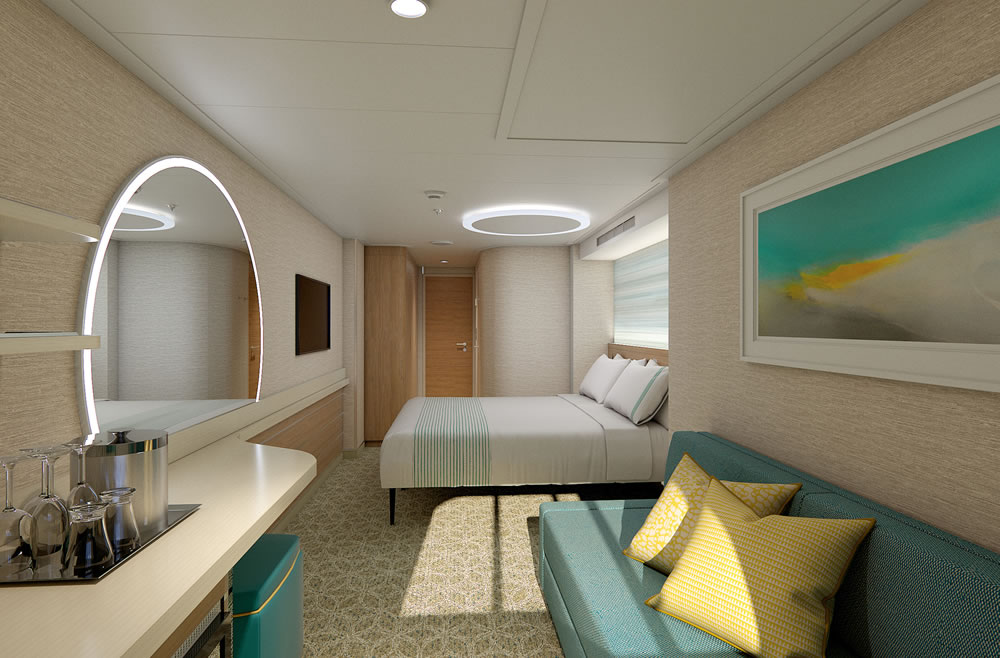 Family Harbor ocean view Stateroom