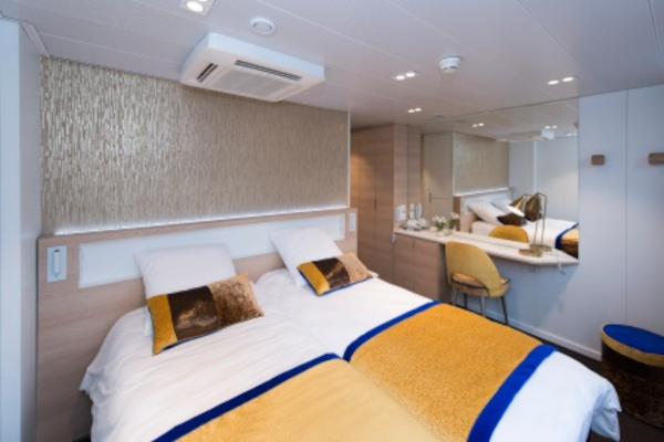 Stateroom Category C Main Deck Separable beds