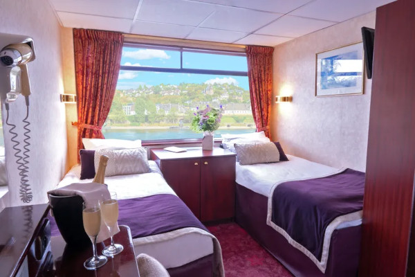 Cat C Stateroom Outside Main Deck Single