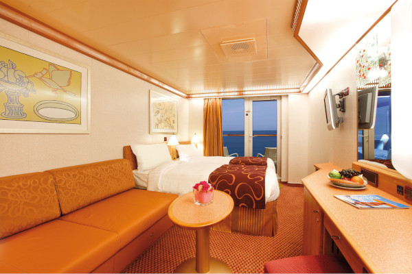 Balcony stateroom ocean view