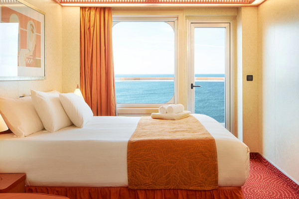 Balcony stateroom ocean view