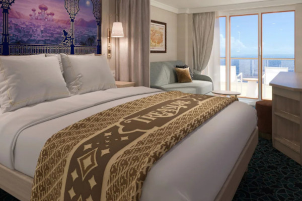 Deluxe Balcony Cabin Sea ViewDeluxe Oceanview Stateroom with Verandah