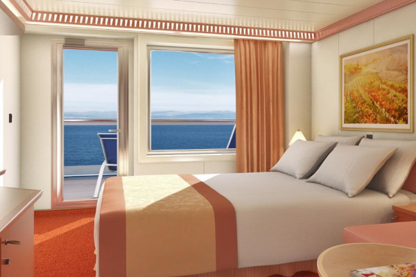 Balcony Stateroom Guaranteed